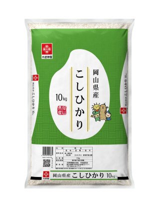 岡山県産コシヒカリ10kg