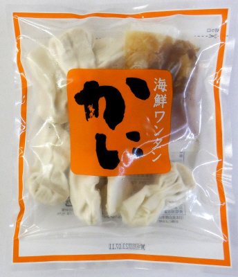 海鮮ワンタンかに・塩スープ付き