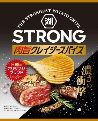 ＫＯＩＫＥＹＡＳＴＲＯＮＧポテトチップス肉旨クレイジースパイス