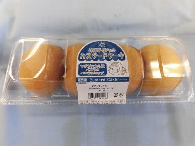 洋菓子屋さんのカスタードケーキ（４）