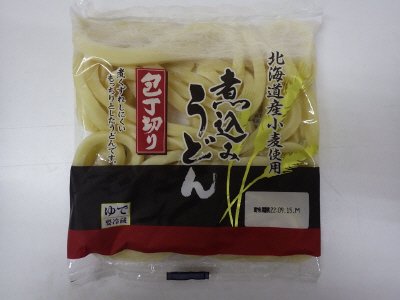 北海道産小麦使用　煮込みうどん