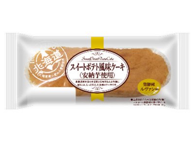スイートポテト風味ケーキ（安納芋あん使用）