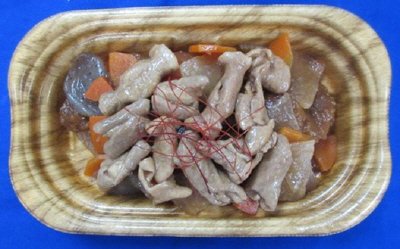 国産豚もつ使用　もつ煮