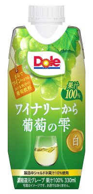 DoleR ワイナリーから 葡萄の雫 白