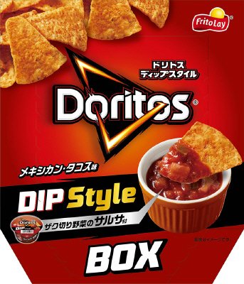 ドリトス　ＤＩＰ　Ｓｔｙｌｅ　ＢＯＸ　メキシカン・タコス味