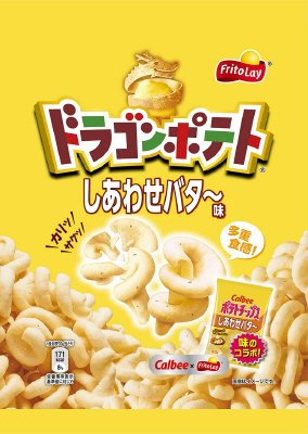 ドラゴンポテト　しあわせバター味