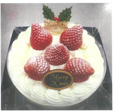 コープオリジナルいちごのケーキ４号