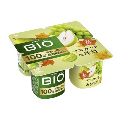 秋限定　ダノンビオ　マスカット＆洋梨