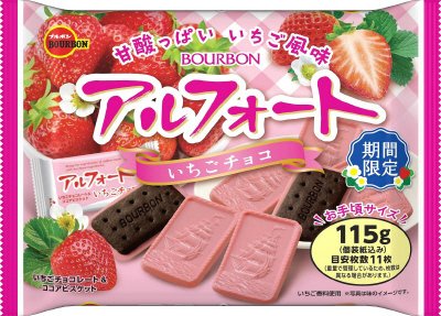 １１５ｇアルフォートいちごチョコ