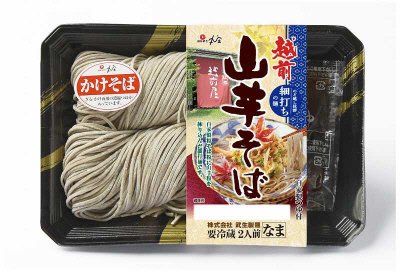 越前山芋そば細打ち２人前