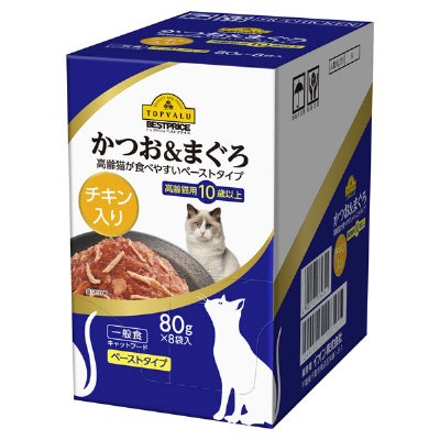 かつお&まぐろチキン入り 高齢猫用10歳以上 ペーストタイプ