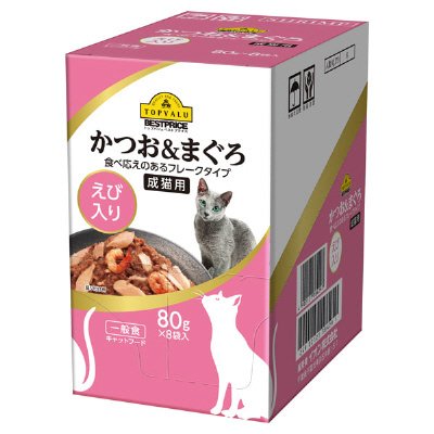 かつお&まぐろえび入り 成猫用