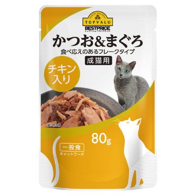 かつお&まぐろチキン入り 成猫用