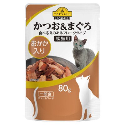 かつお&まぐろおかか入り 成猫用