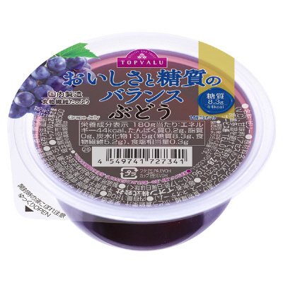 おいしさと糖質のバランスぶどう