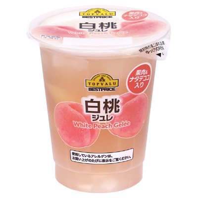 白桃ジュレ