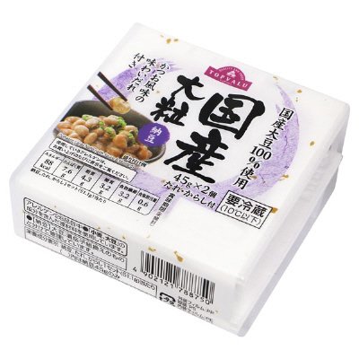 国産大粒納豆たれ・からし付