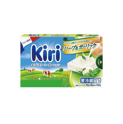 キリ　ハーブ＆ガーリック６Ｐ