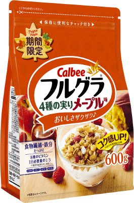 フルグラ４種の実りメープル味