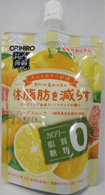 ぷるんと蒟蒻Ｐｌｕｓ　グレープフルーツ味
