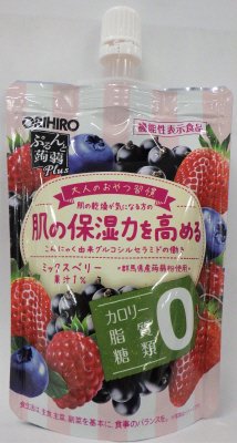 ぷるんと蒟蒻Ｐｌｕｓ　ミックスベリー味