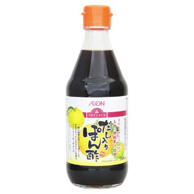 三種の柑橘果汁使用だし入りぽん酢