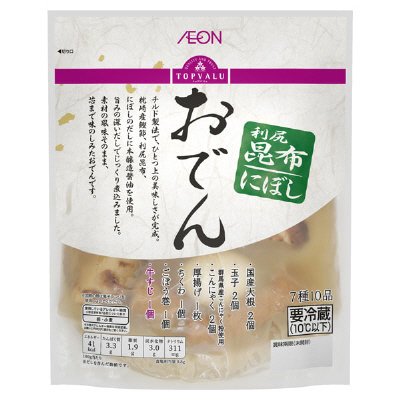 おでん昆布だし煮干し