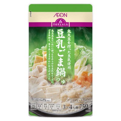 ＴＶ豆乳ごま鍋つゆ