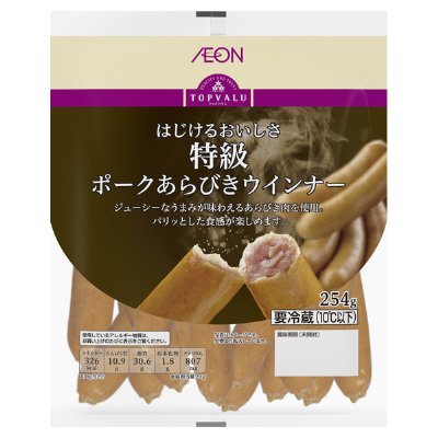 特級ポークあらびきウインナー