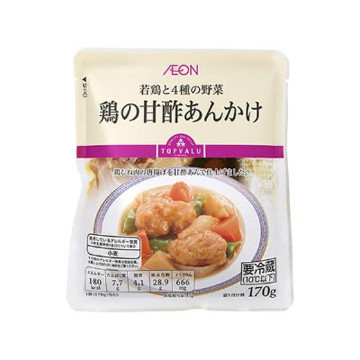 鶏の甘酢あんかけ