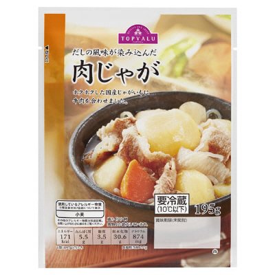 肉じゃが(西日本)