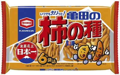 亀田の柿の種６袋詰