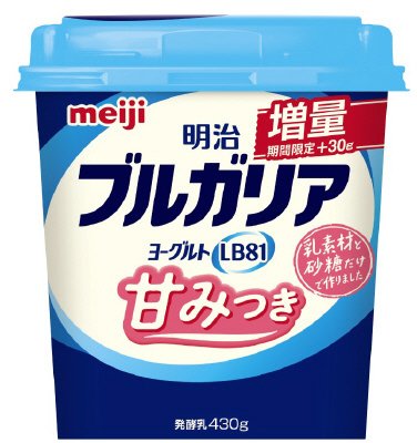 明治ブルガリアヨーグルトＬＢ８１甘みつき