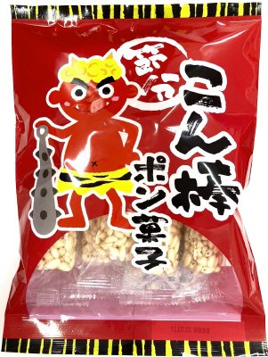 こん棒ポン菓子