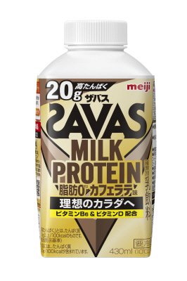 ザバスＭＩＬＫＰＲＯＴＥＩＮ脂肪０カフェラテ味