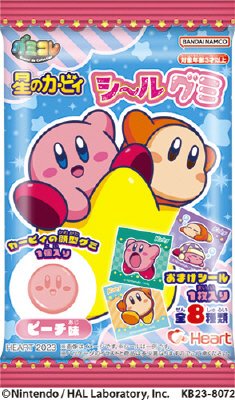 星のカービィシールグミ