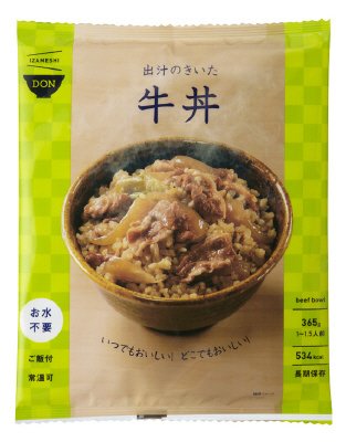 出汁のきいた牛丼