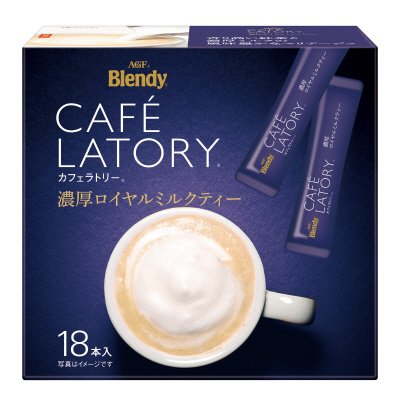 「ブレンディカフェラトリー」スティック　濃厚ロイヤルミルクティー１８本