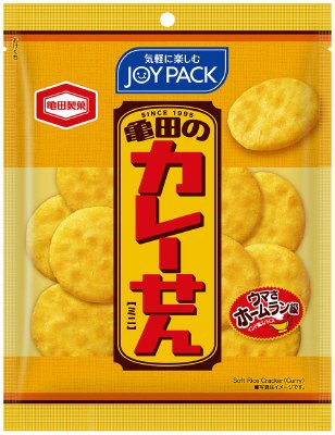 ５２ｇ亀田のカレーせんミニ