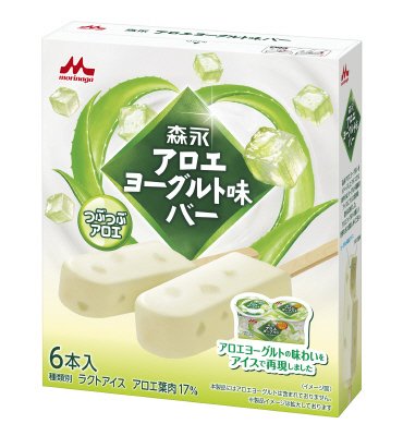 森永アロエヨーグルト味バー