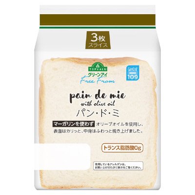 Free Fromパン・ド・ミ3枚スライス