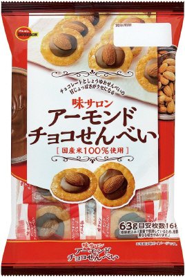 ６３ｇアーモンドチョコせんべい