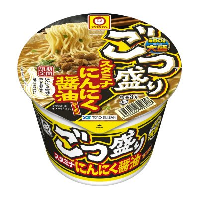 ごつ盛り　スタミナにんにく醤油ラーメン