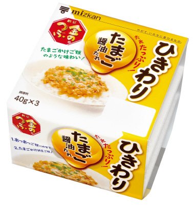 金のつぶ　たれたっぷり！たまご醤油たれひきわり　３Ｐ