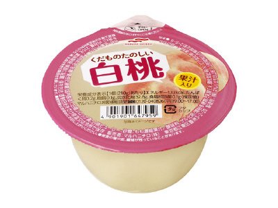 くだものたのしい　白桃