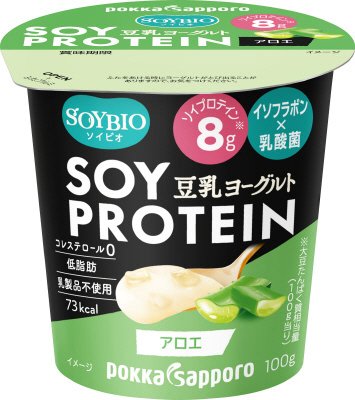 ソイビオ豆乳ヨーグルトソイプロテイン　アロエ　カップ