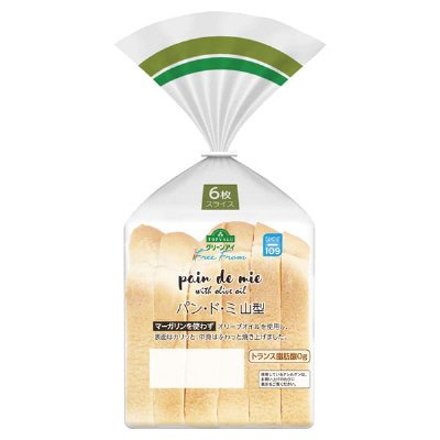 Free Fromパン・ド・ミ山型6枚スライス