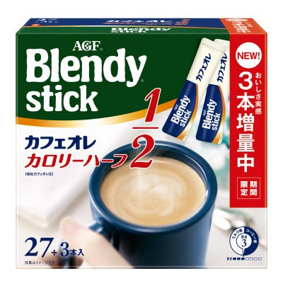 「ブレンディ」スティック　カフェオレ　カロリーハーフ２７本＋３本