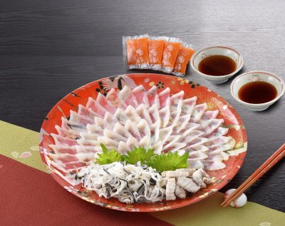 とらふく刺身セット