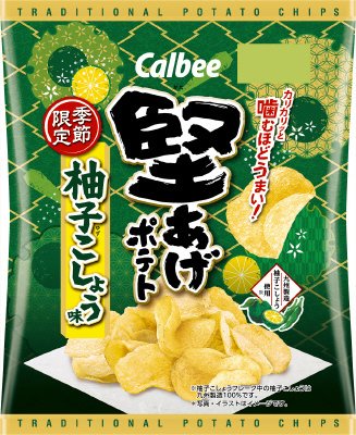 堅あげポテト柚子こしょう味
